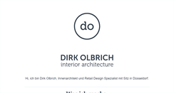 Desktop Screenshot of dirkolbrich.de