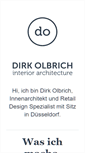 Mobile Screenshot of dirkolbrich.de